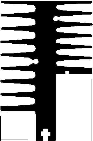 Profil-Kühlkörper aus Aluminium