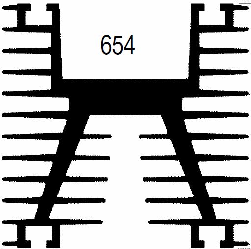 dissipateur de chaleur en aluminium sectionnel