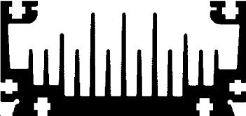 dissipateur de chaleur en aluminium sectionnel