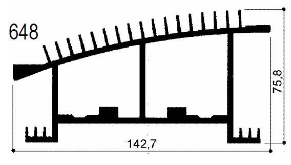 kod sztuka. FM648: Aluminiowe radiatory w prętach