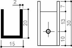 Aluminum heat sinks for TO-220 components